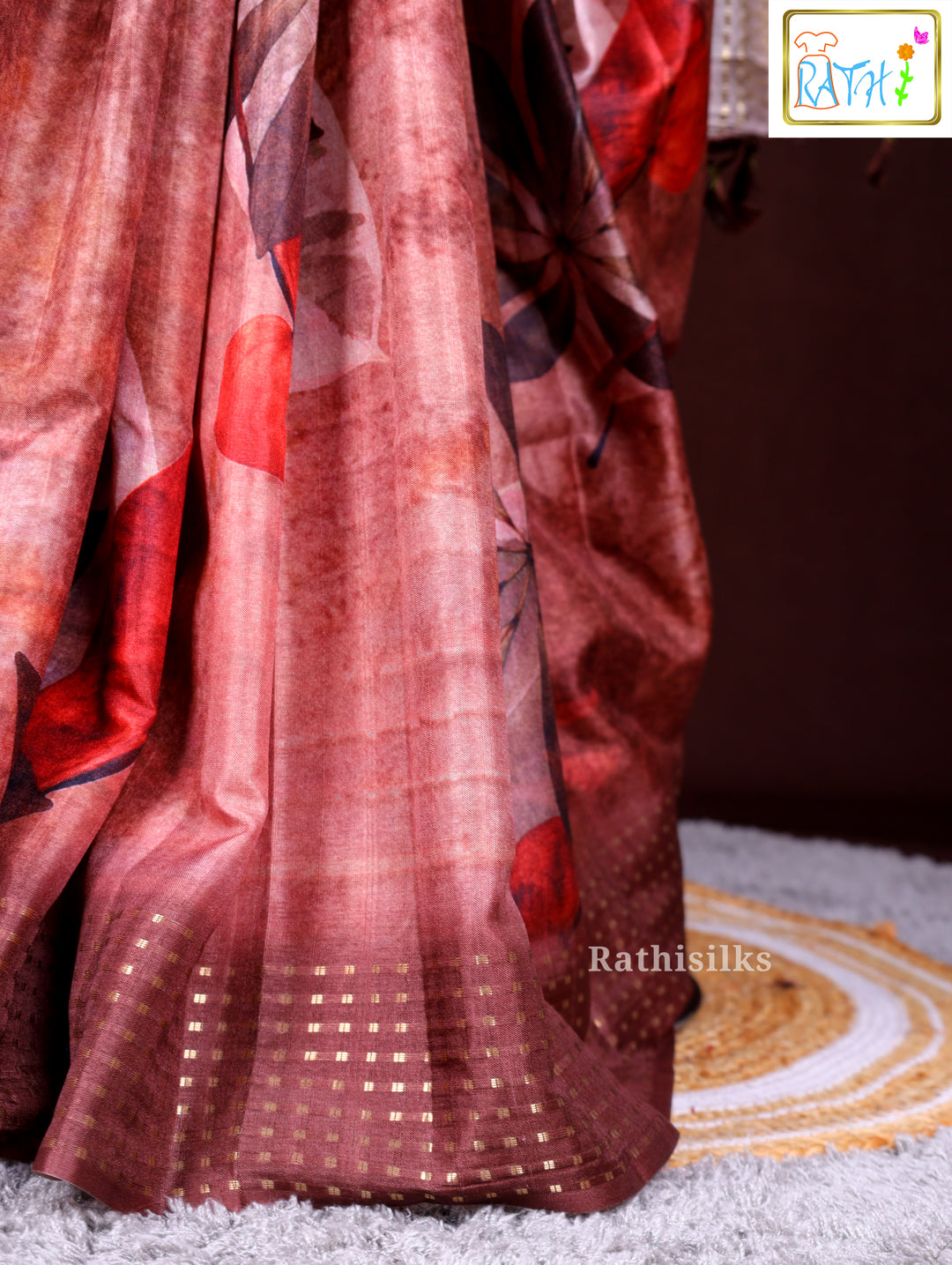 Synthetic Tissue Saree