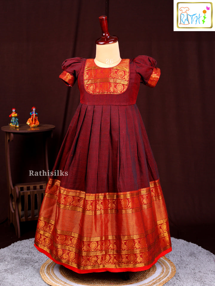 Girls’ Narayanapet Cotton Frock