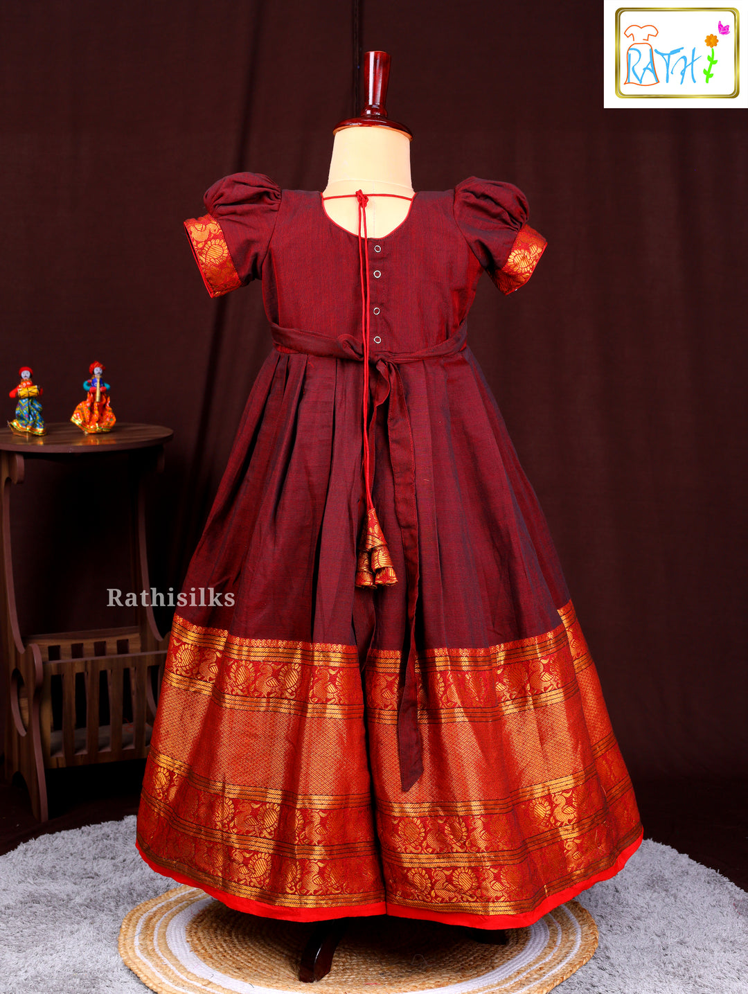 Girls’ Narayanapet Cotton Frock