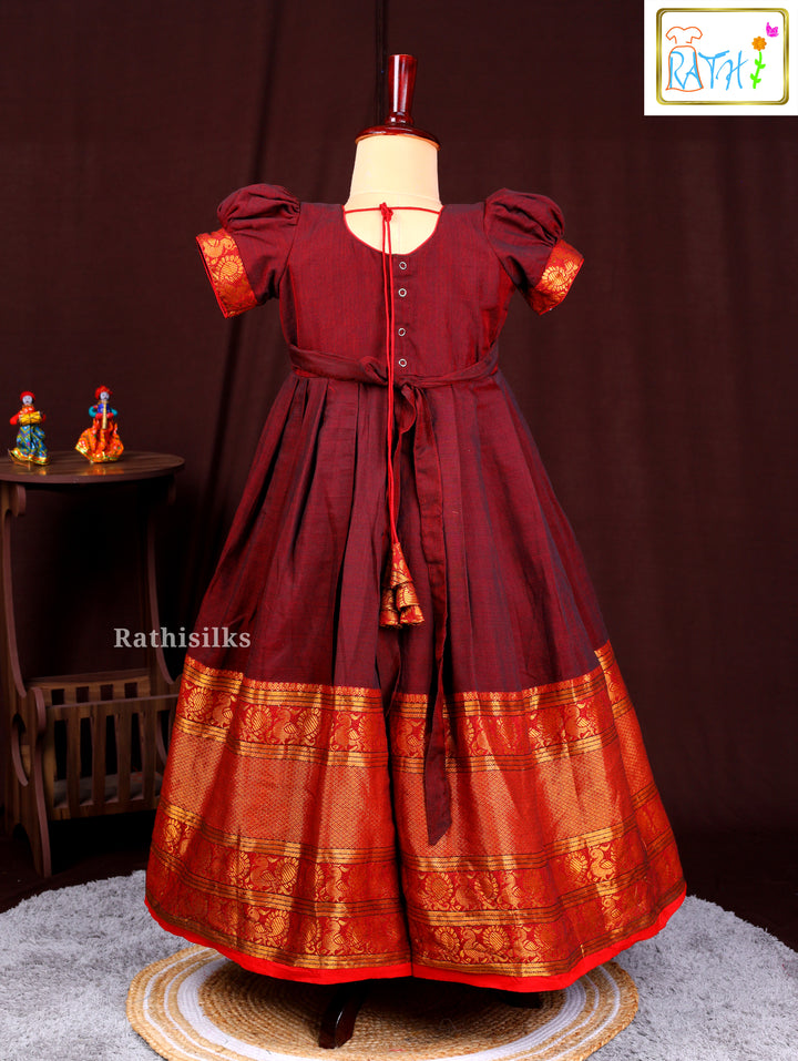 Girls’ Narayanapet Cotton Frock