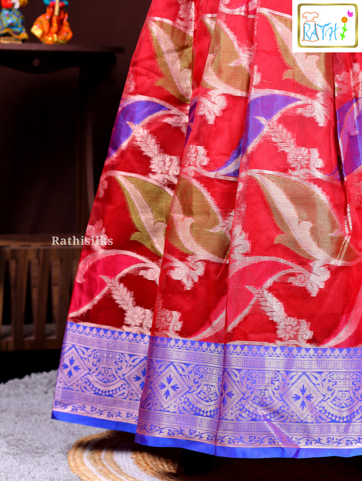 Pink Art Silk Frock