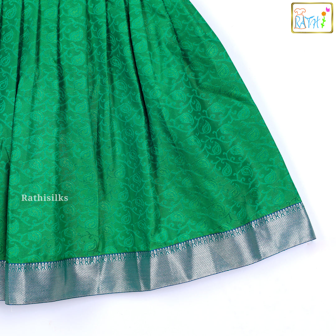 Brocade and Art Silk Frock