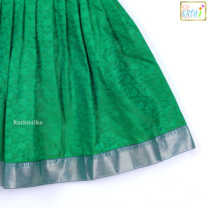 Brocade and Art Silk Frock