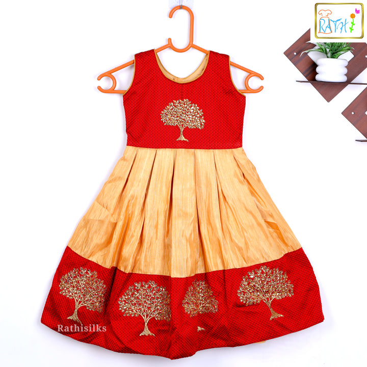Tree of Life Brocade Frock