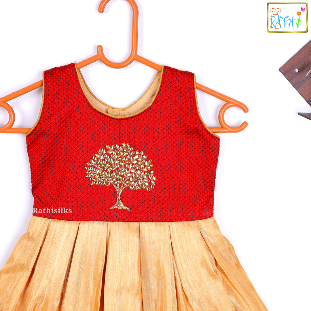 Tree of Life Brocade Frock