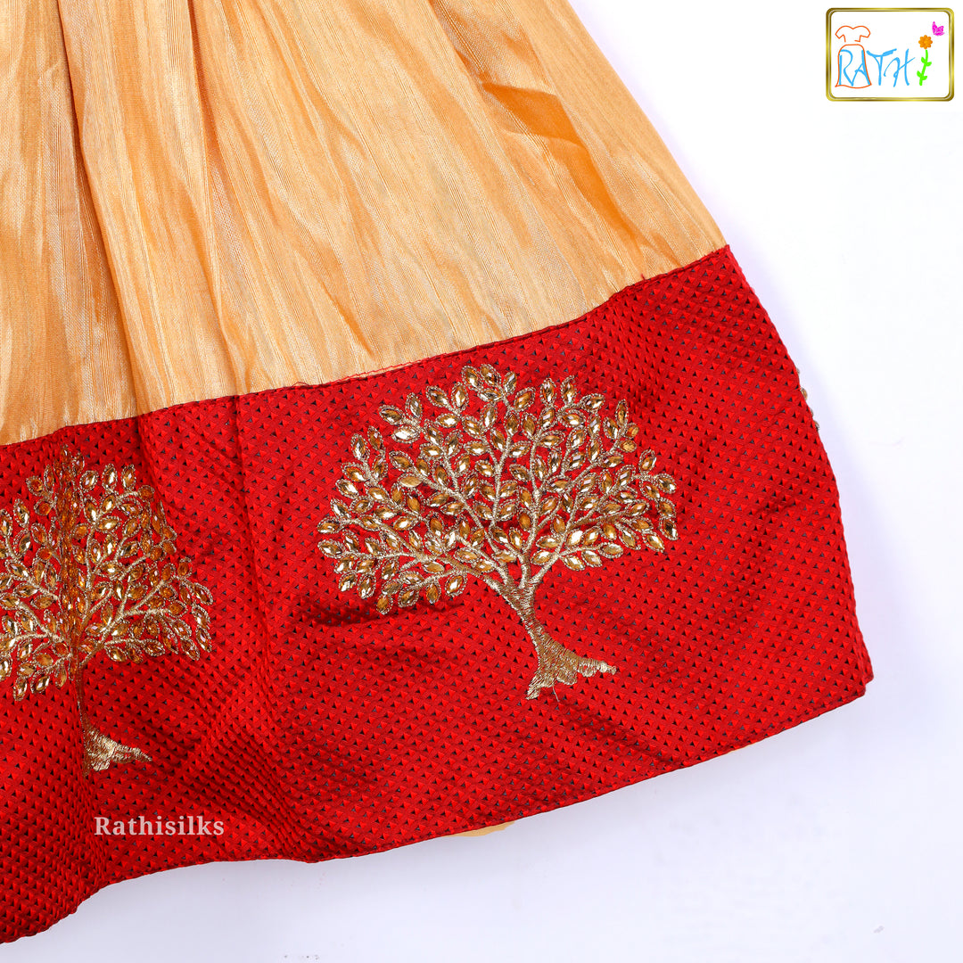 Tree of Life Brocade Frock