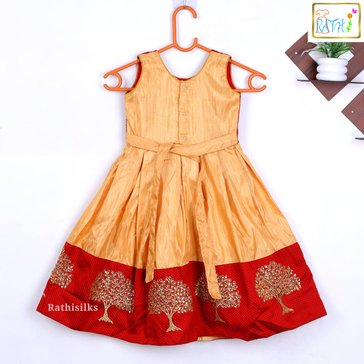 Tree of Life Brocade Frock
