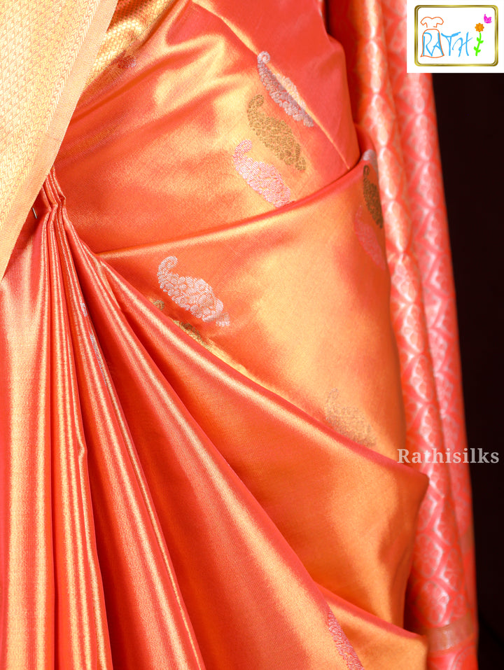 Light Silver Synthetic Saree