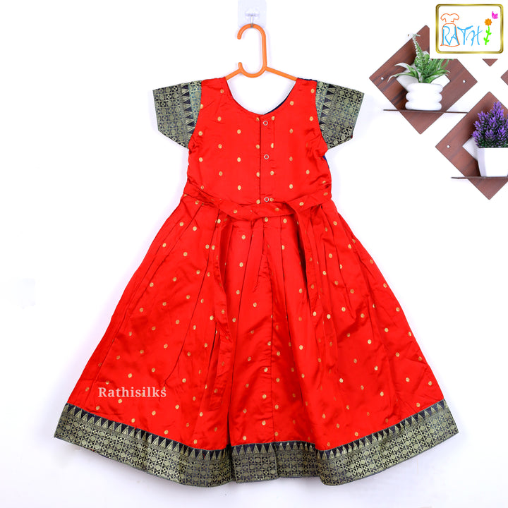 Elegant Girls' Ethnic Frock