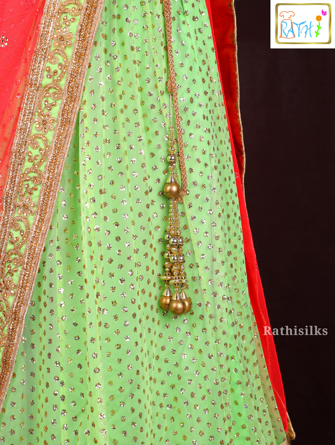 Vibrant Green Lehenga