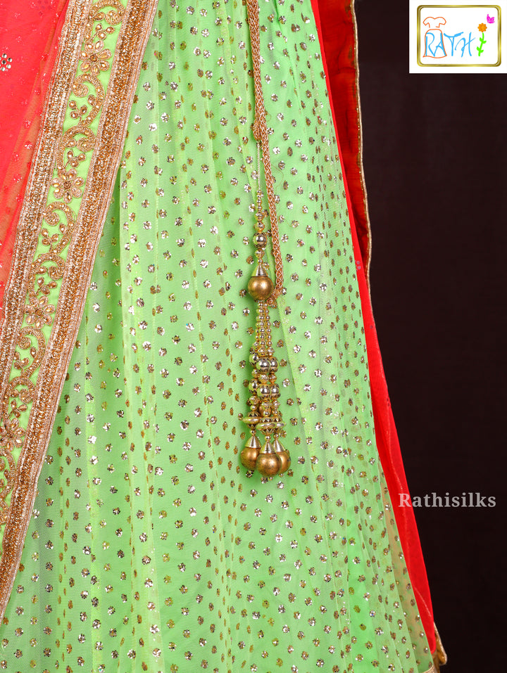 Vibrant Green Lehenga