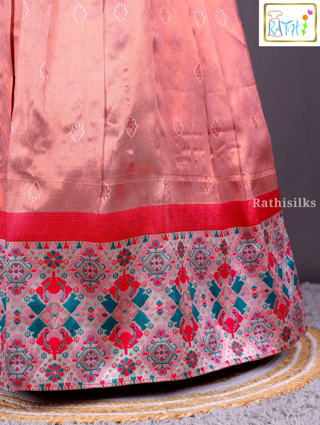Multi-Color Block Pavadai Sattai