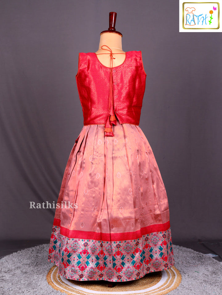 Multi-Color Block Pavadai Sattai