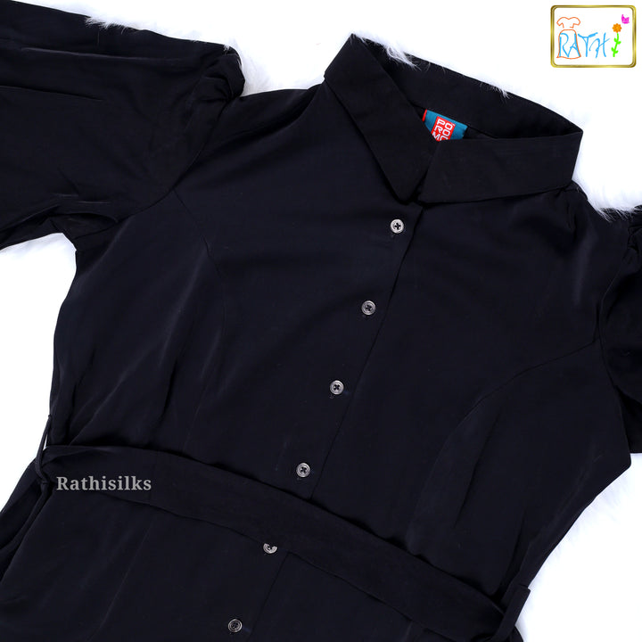 BLACK KURTA TOP