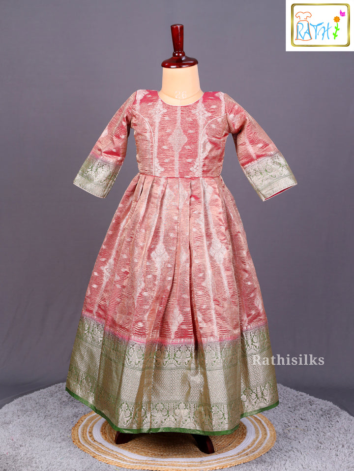 Festive Brocade Long Frock