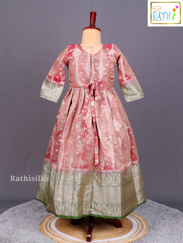 Festive Brocade Long Frock