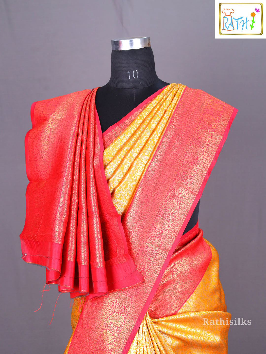 Opulent Gold Art Silk Saree