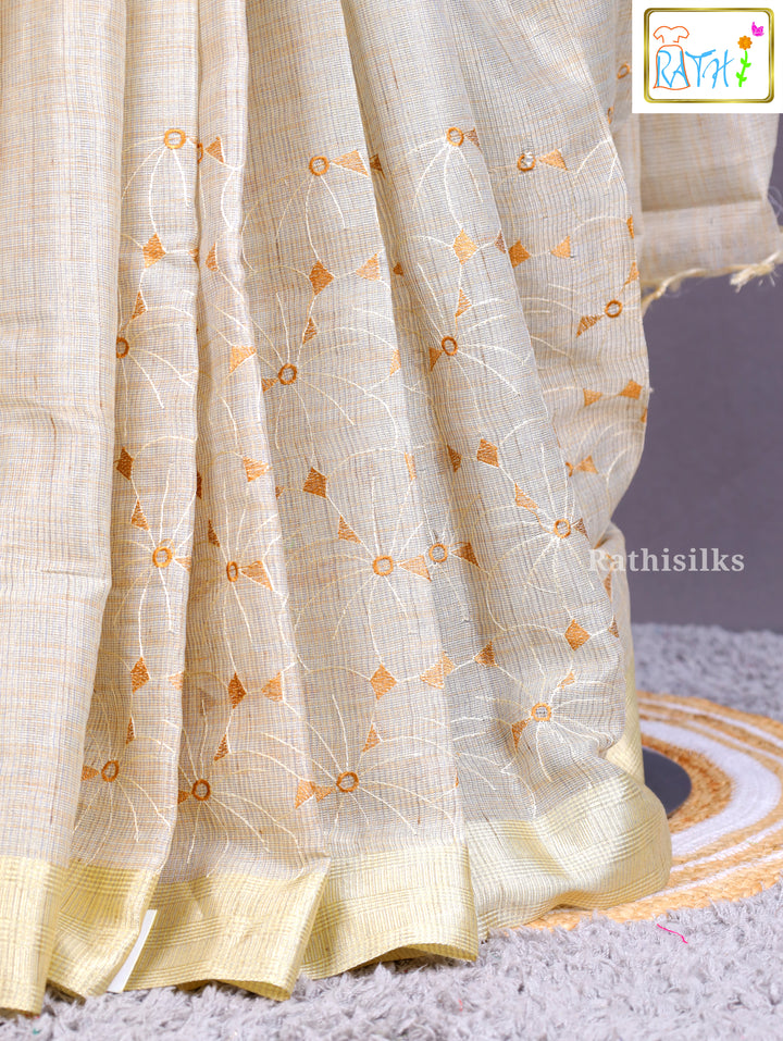 Monochromatic Grey Saree