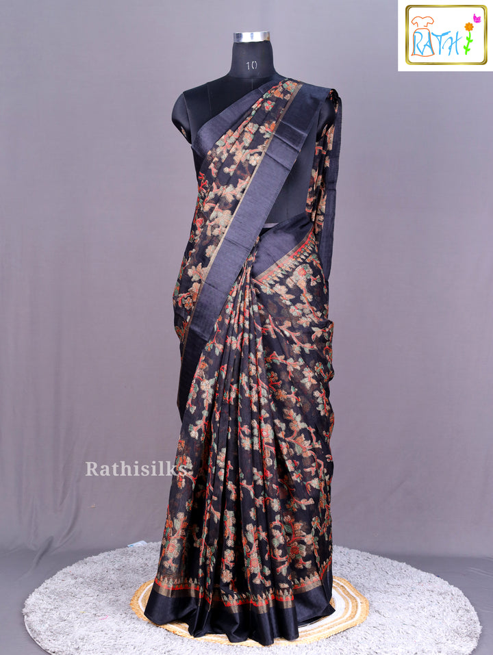 Traditional Printed Synthetic Saree