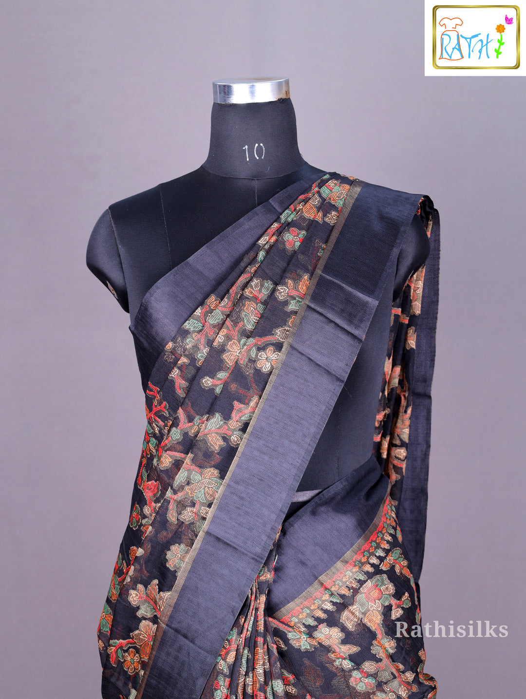 Traditional Printed Synthetic Saree
