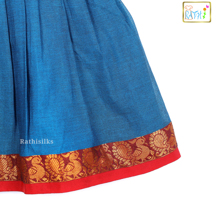 Vibrant Blue Frock