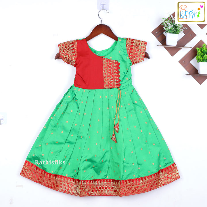 Vibrant Green Frock