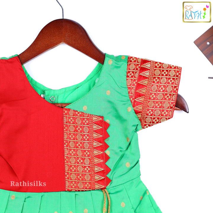 Vibrant Green Frock