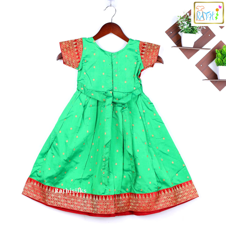 Vibrant Green Frock