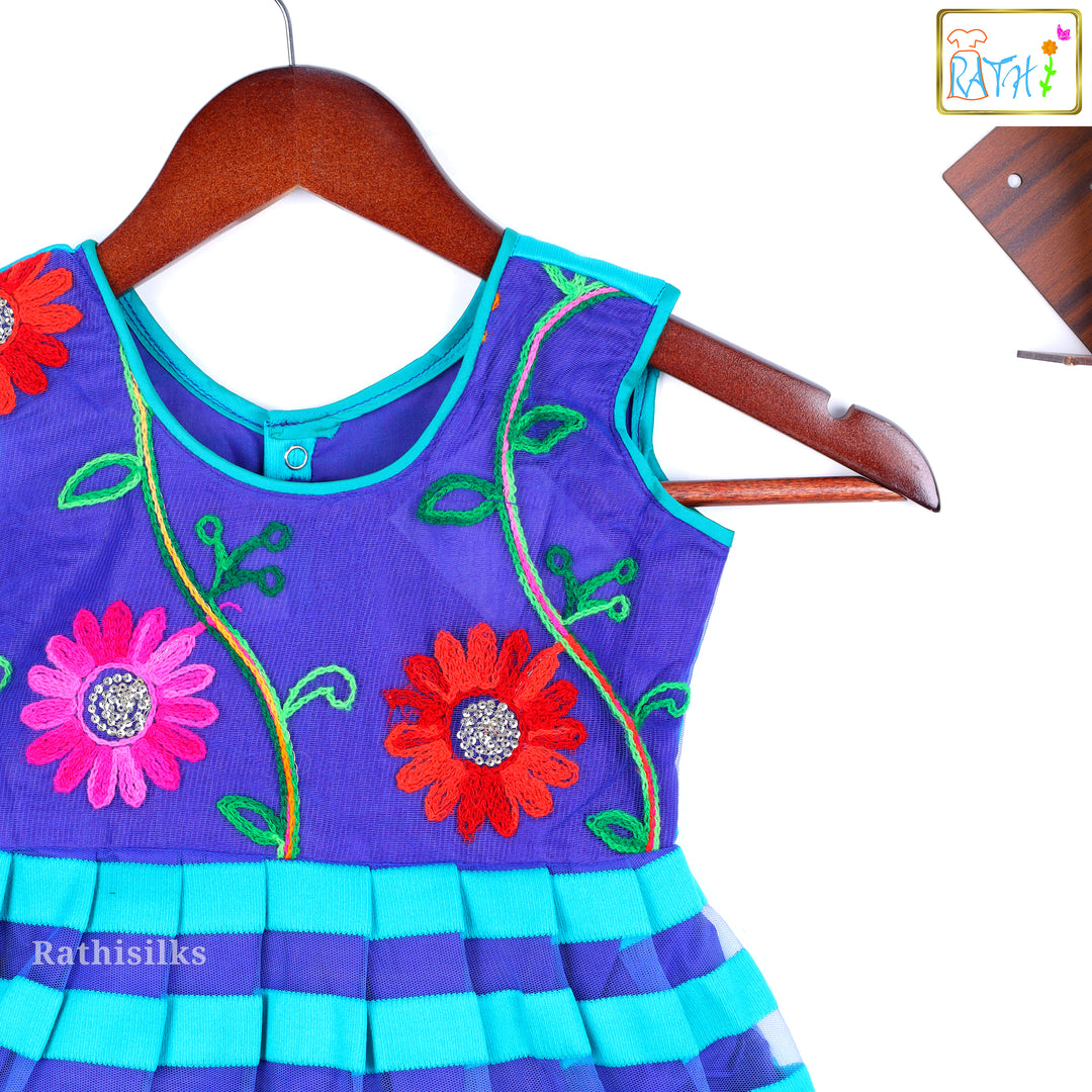 Vibrant Checked Frock