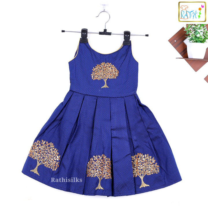 Royal Blue Frock
