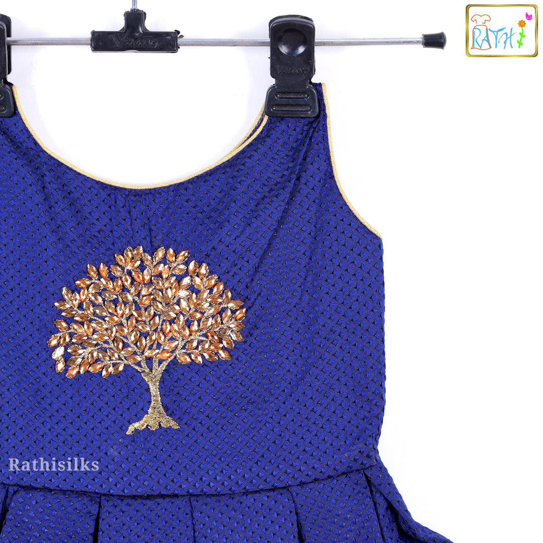 Royal Blue Frock