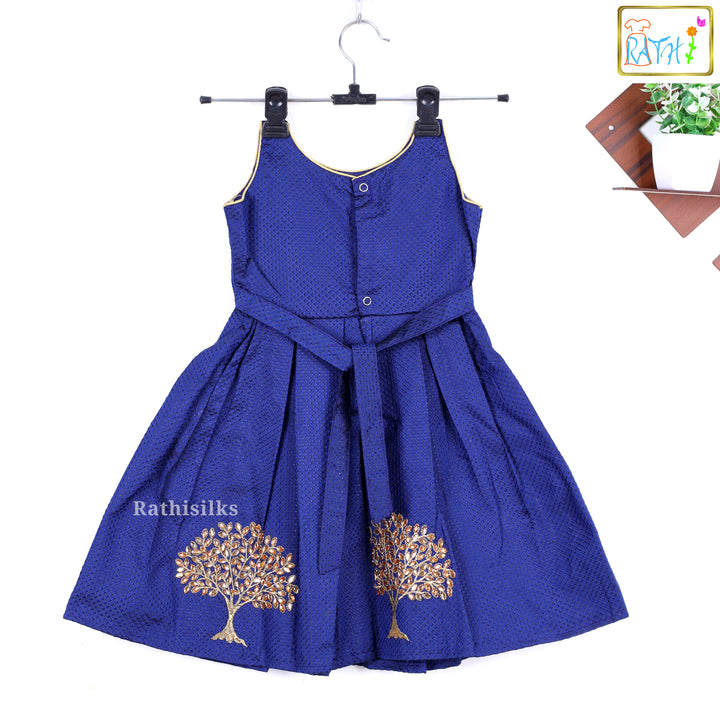 Royal Blue Frock