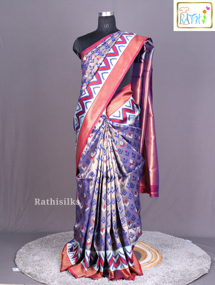 Elegant Synthetic Saree