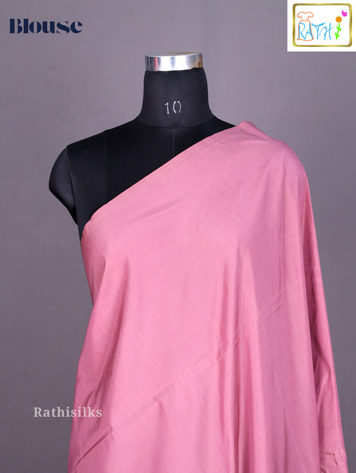 Vibrant Hot Pink Art Silk Saree