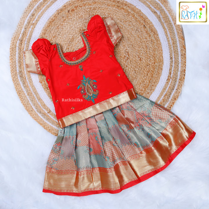 Radiant Red  Pavadai Sattai