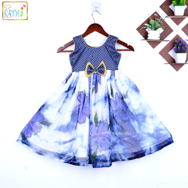 Floral Cotton-Organza Frock