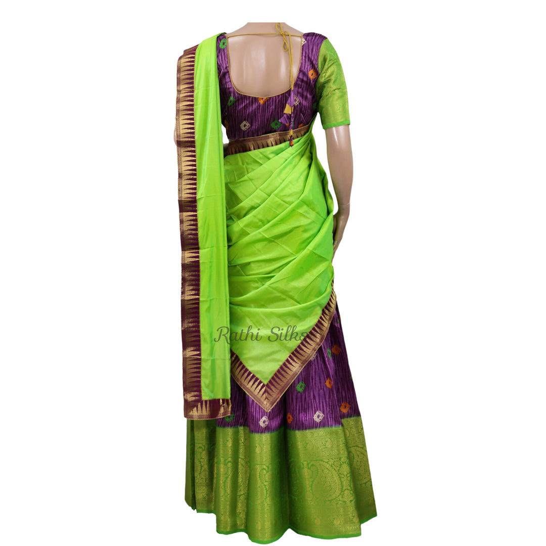 Designer Half Saree