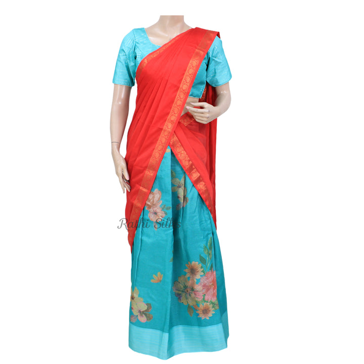 Designer Half Saree