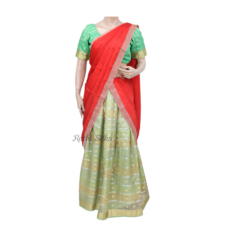 Designer Half Saree