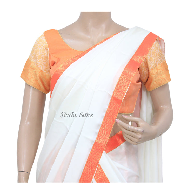 Designer Half Saree