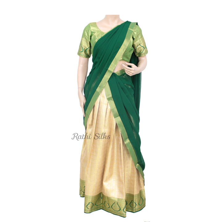 Designer Half Saree