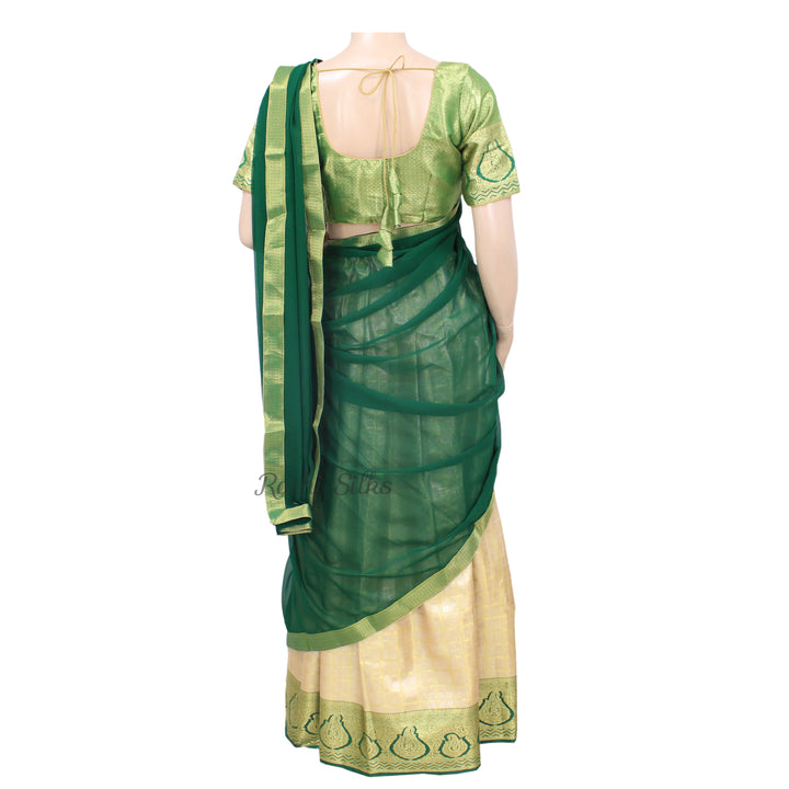 Designer Half Saree