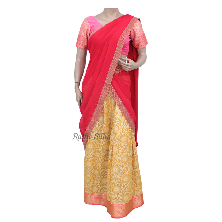 Designer Half Saree