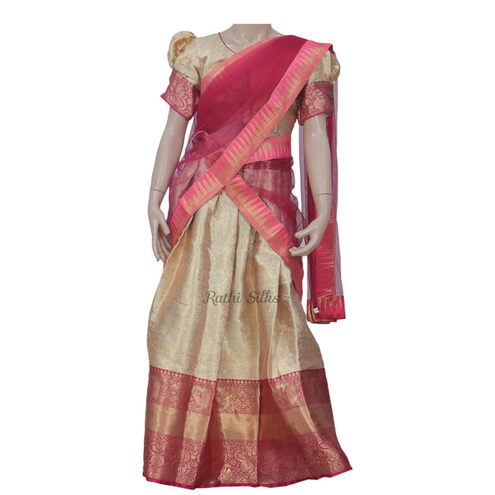 Designer Half Saree