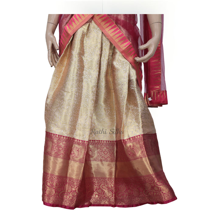 Designer Half Saree