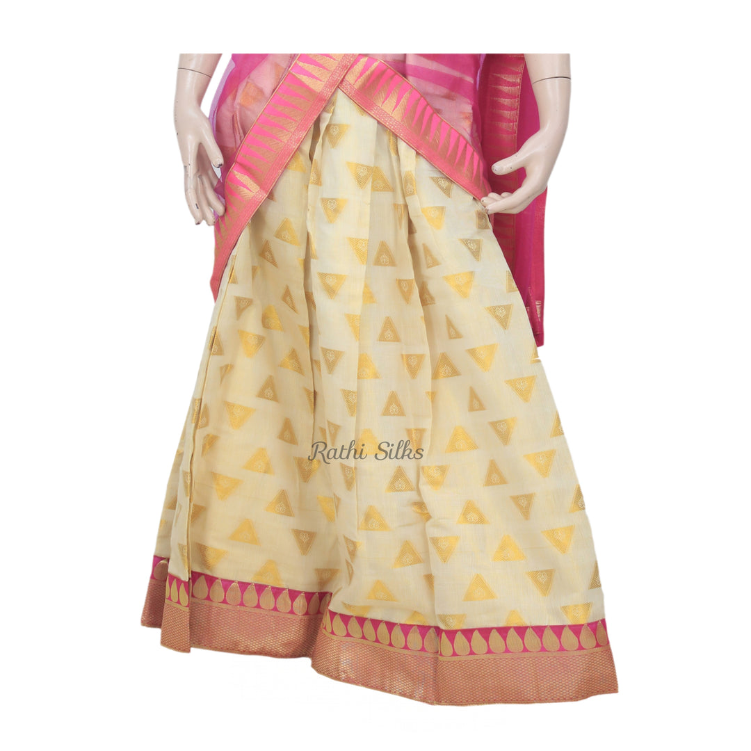 Designer Half Saree