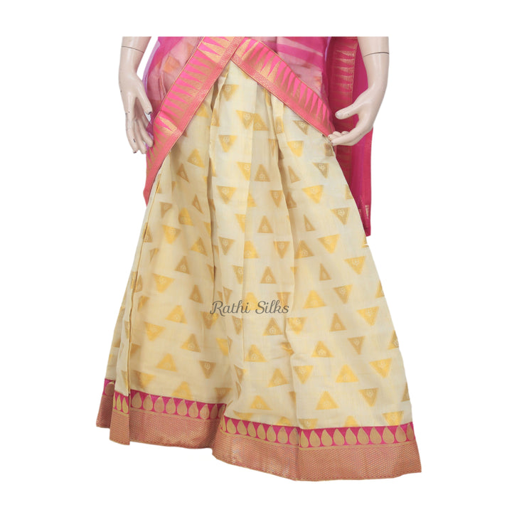 Designer Half Saree