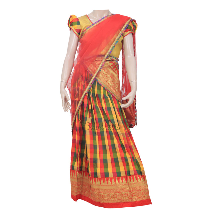 Designer Half Saree