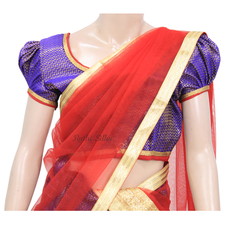 Designer Half Saree