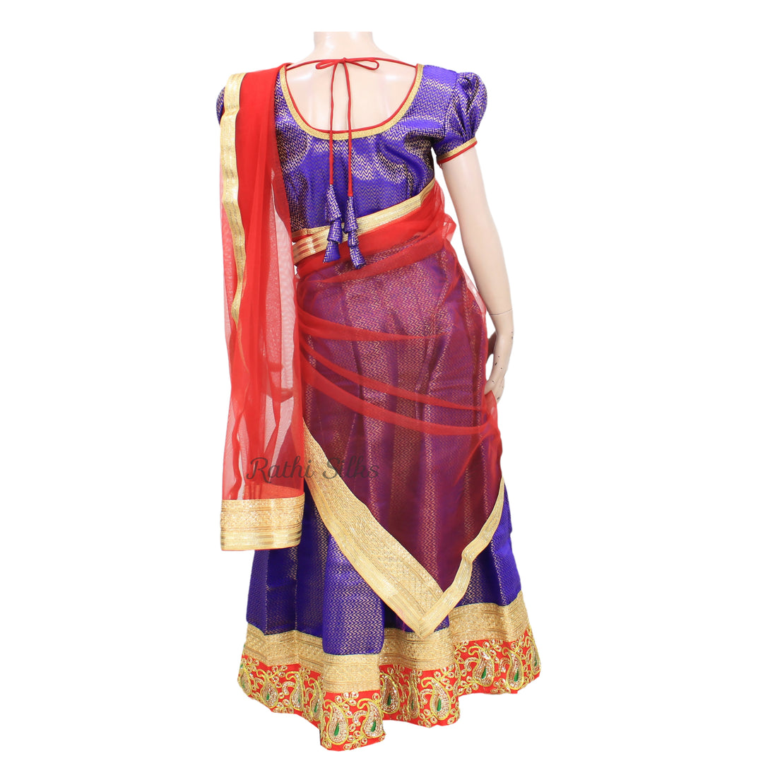 Designer Half Saree